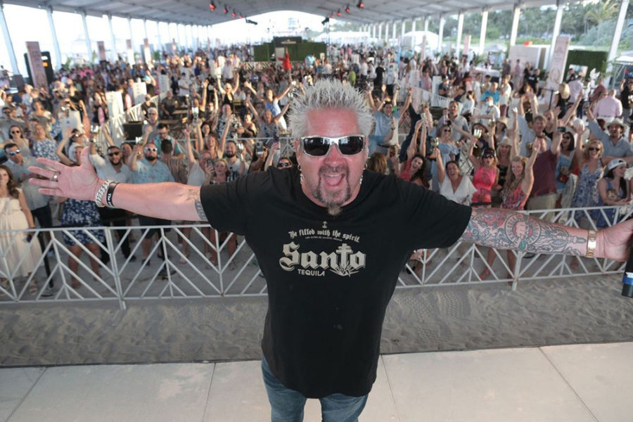 Celebrity Chef Guy Fieri at the South Beach Wine and Food Festival