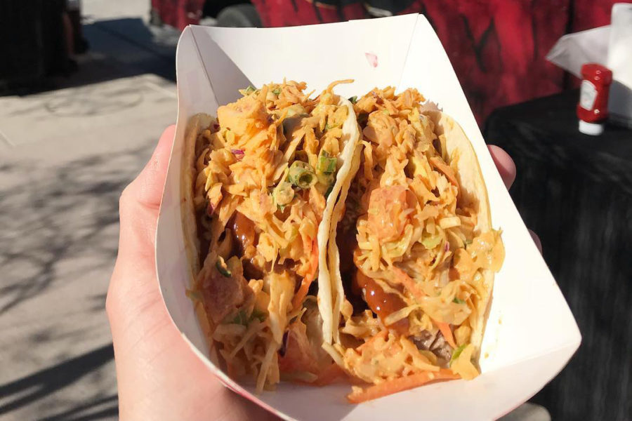 Tacos from the Street Eats Food Truck Festival in Phoenix, AZ
