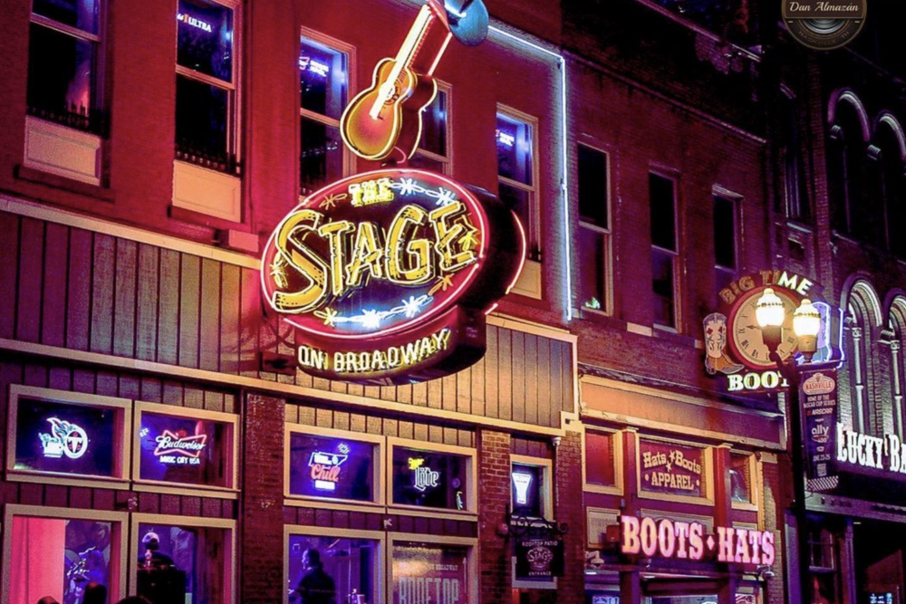 exterior of The Stage on Broadway in Nashville