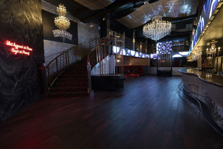 downstairs bar at club prana in tampa