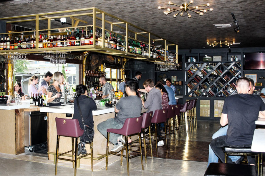 indoor bar at madarin heights in tampa