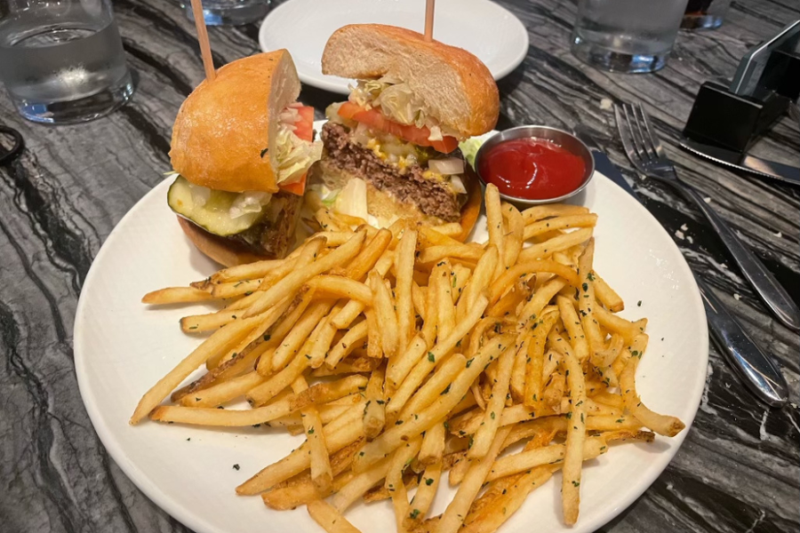 burger from stateside kitchen in nashville 
