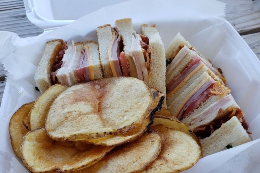 sandwiches and chips from harvey washbangers in college station