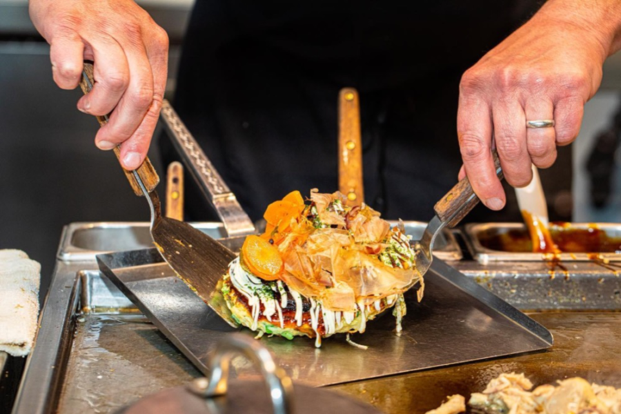 okonomiyaki from gaijin in chicago