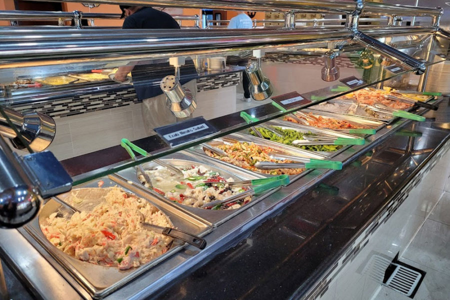 a large variety of buffet options at harbor seafood super buffet in phoenix