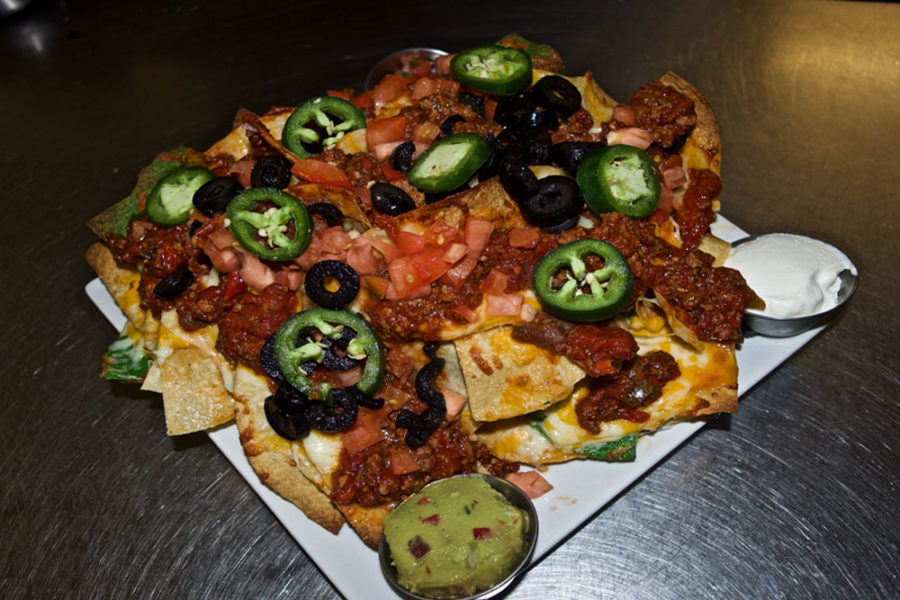fully loaded nachos from lookout tavern in phoenix