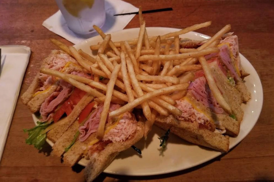 ham sandwiches and fries from marjerle's sports grill in phoenix