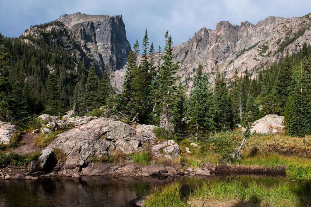 Rocky Mountain national park in Colorado 