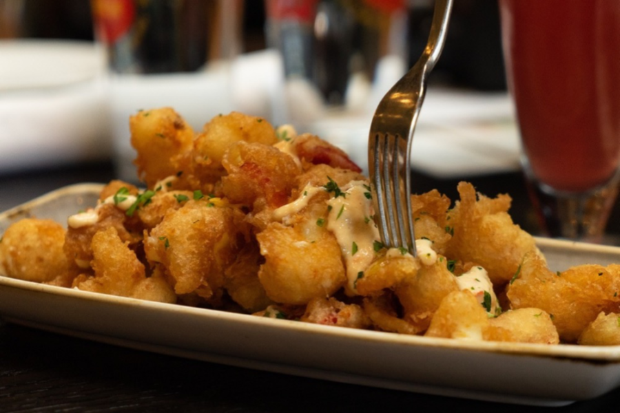 cheese curds from the perch in chicago