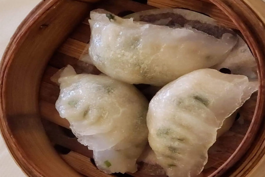 har gow from triple crown restaurant in chicago