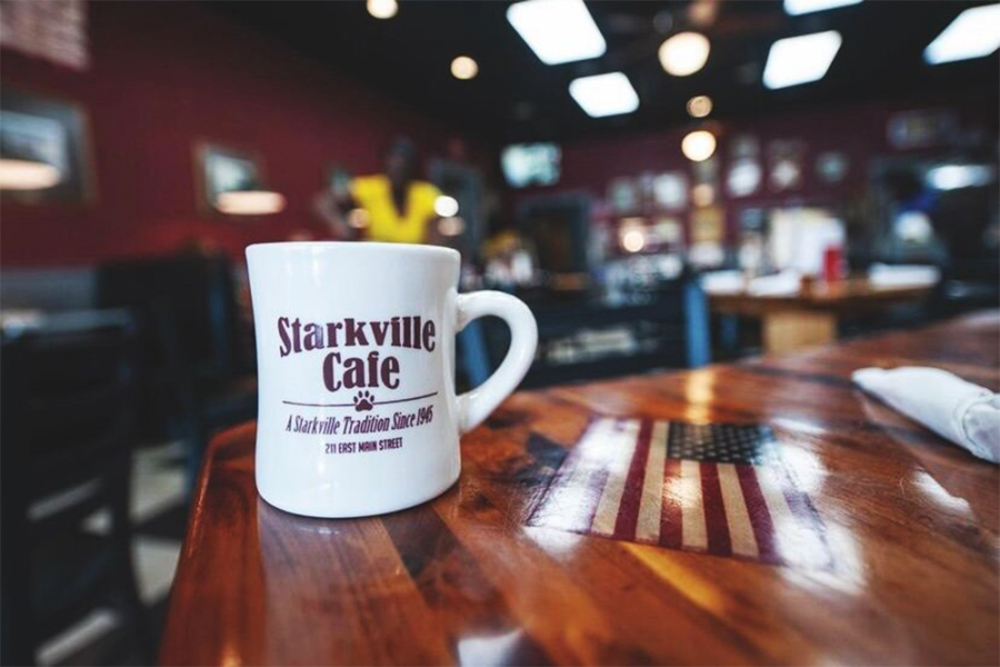 coffee cup from starkville cafe