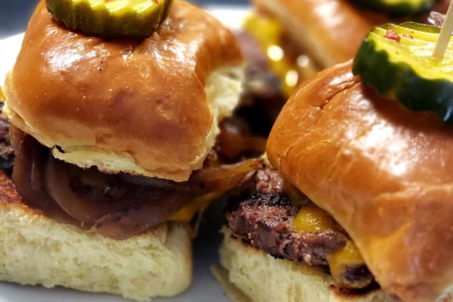 Beef sliders from Cook and Craft