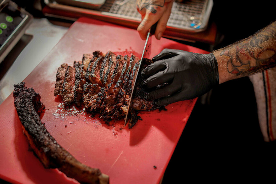 Steak from Repeal Oak-Fired Steakhouse, Louisville, KY