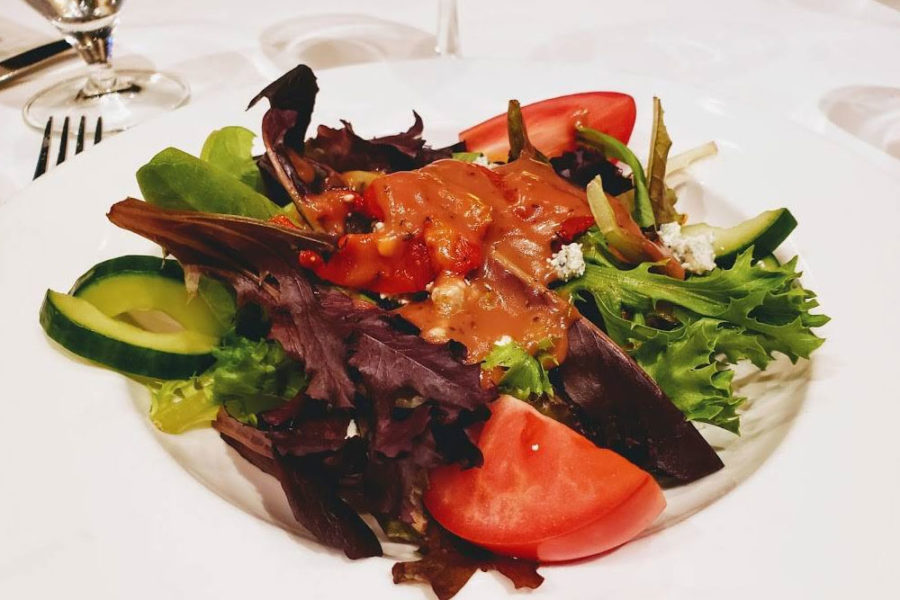 A salad from Volare Italian Ristorante