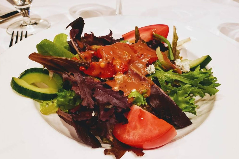 salad from Volare Italian Ristorante in Louisville
