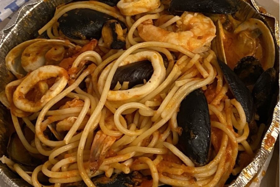 Spaghetti alla scoglio from L'Angolo Ristorante in Philly