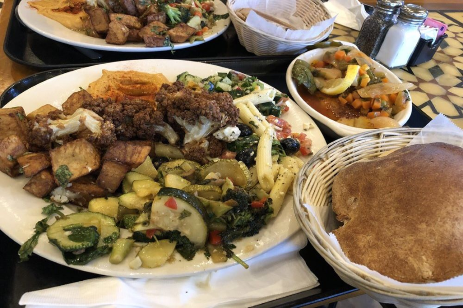 Sampler plate from Fadis in Dallas, TX