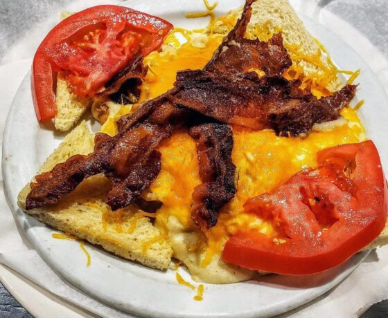 Hot Brown Sandwich from The Cafe, Louisville KY