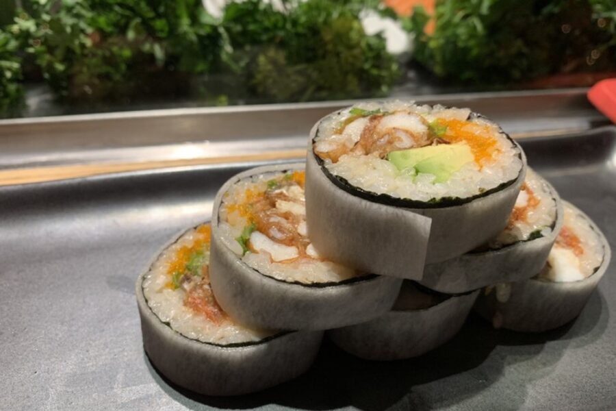 Sushi rolls from Nobu in San Diego