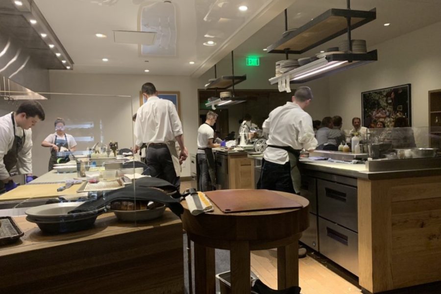 Kitchen at Tavernetta in Denver