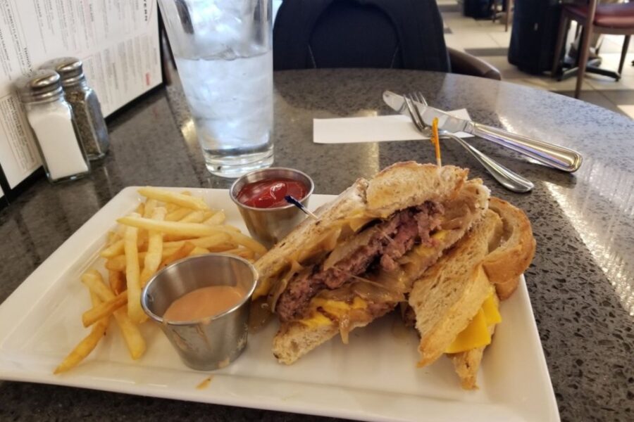 Patty melt from The Tavern in Phoenix