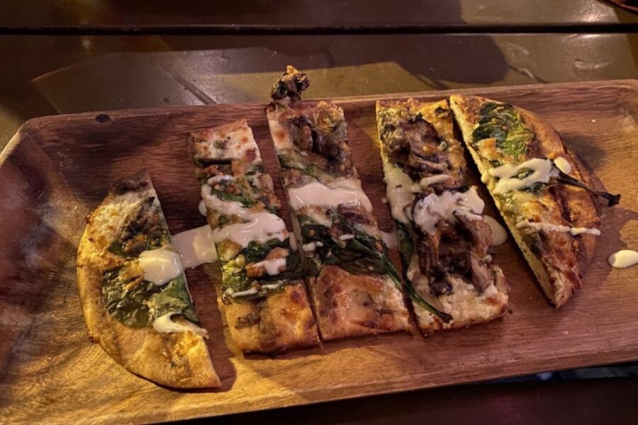 Mushroom Flatbread from Flare in Philly