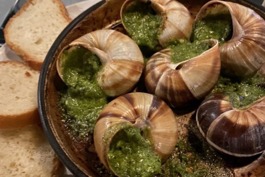 Escargot from Maison in Charleston