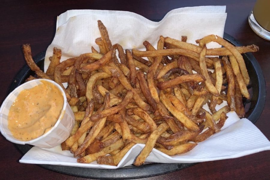 Pommes Fries from Monk's Cafe in Philly
