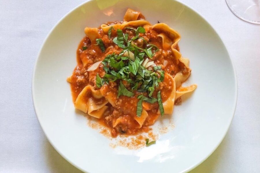 Tagliatelle Bolognese from Muse Restaurant & Wine Bar in Charleston