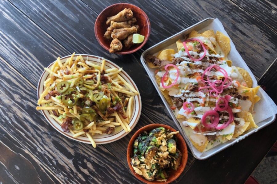 fries and nachos from Royal American in Charleston