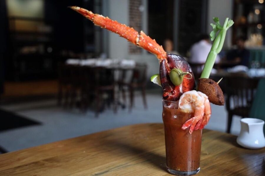 The Captain Bloody Mary from The Darling Oyster Bar in Charleston