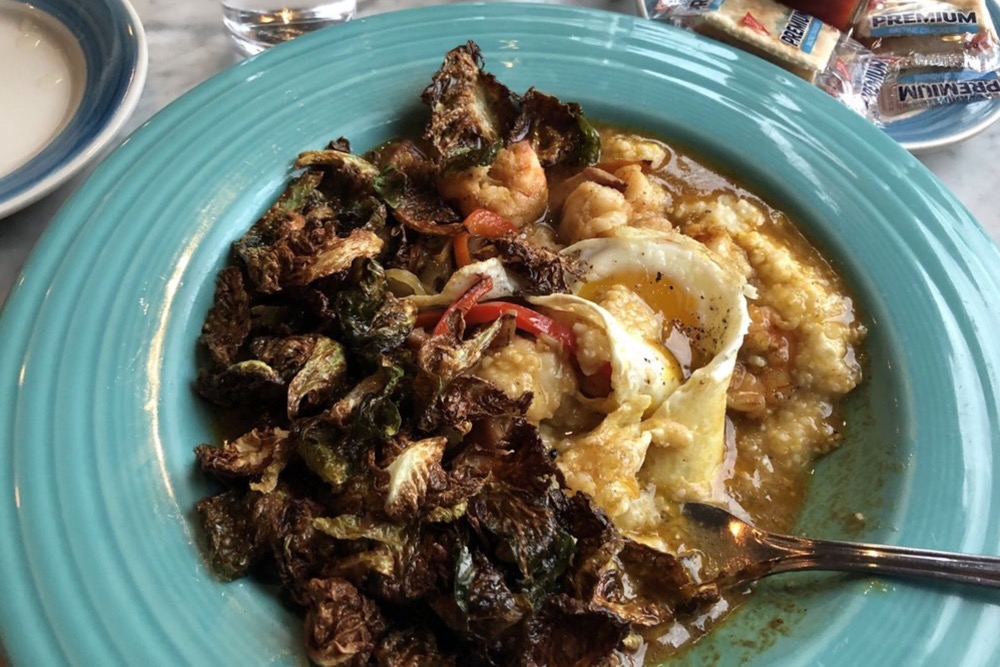 The Most Delicious Shrimp & Grits in Charleston, SC American Eats