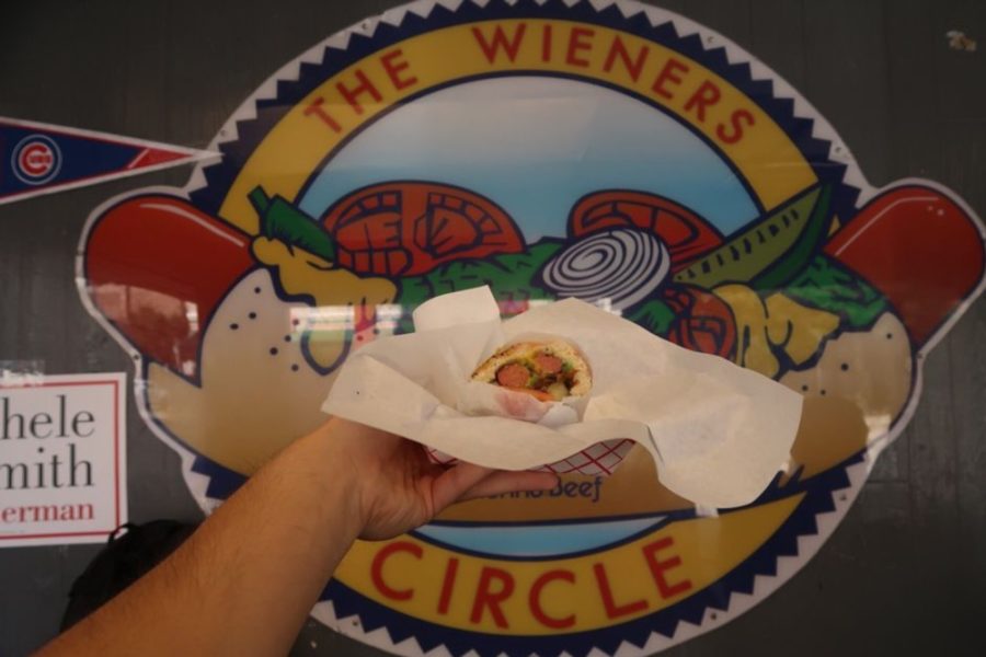 Sandwich from The Wiener's Circle in Chicago