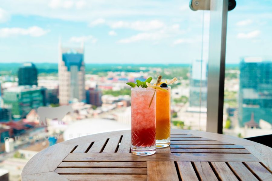 Rooftop and drinks at Bourbon Steak by Michael Mina in Nashville