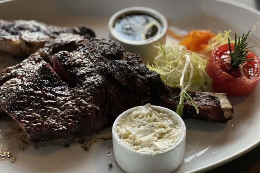 steak from E3 Chophouse in Nashville, TN