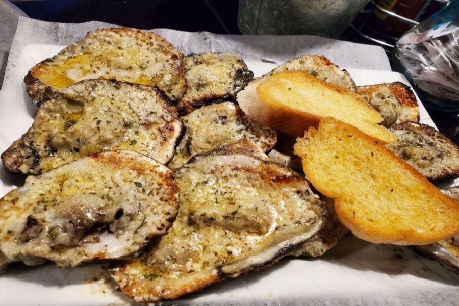 Chargrilled Oysters at Full Moon in Charlotte 