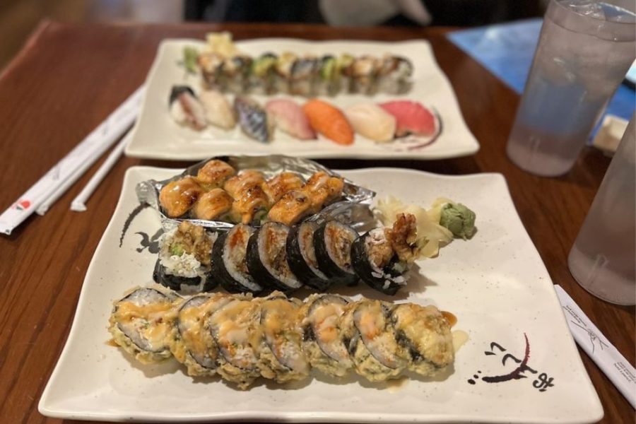 sushi from osake in nashville, tn