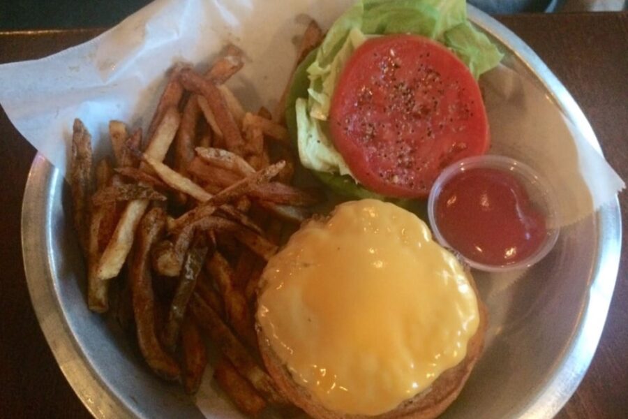 Classic burger from Big Gun Burger Shop & Bar in Charleston