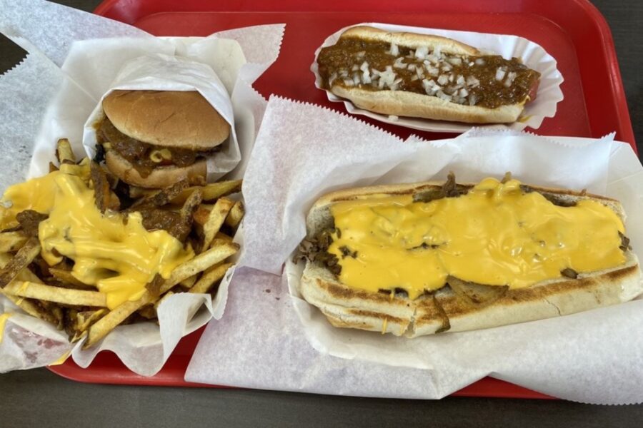 12, bacon to burger, and standalone cheesesteak from CHUBZ Famous Chiliburgers in Charlotte