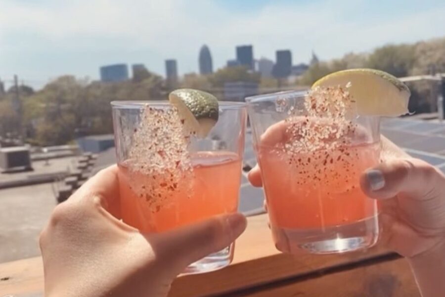 Rosalita cocktails from Copper & Kings Rooftop Bar & Restaurant in Louisville