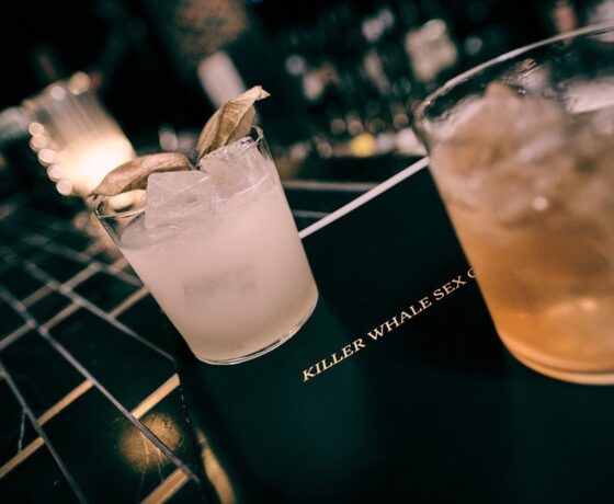 Corpse Reviver and Old Fashioned at Killer Whale Sex Club in phoenix, az