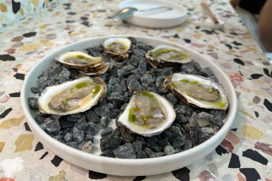 Oysters at Itamea in Miami fl