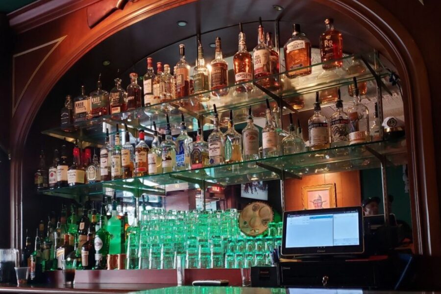 bar area at Patricks Gaslamp in San Diego