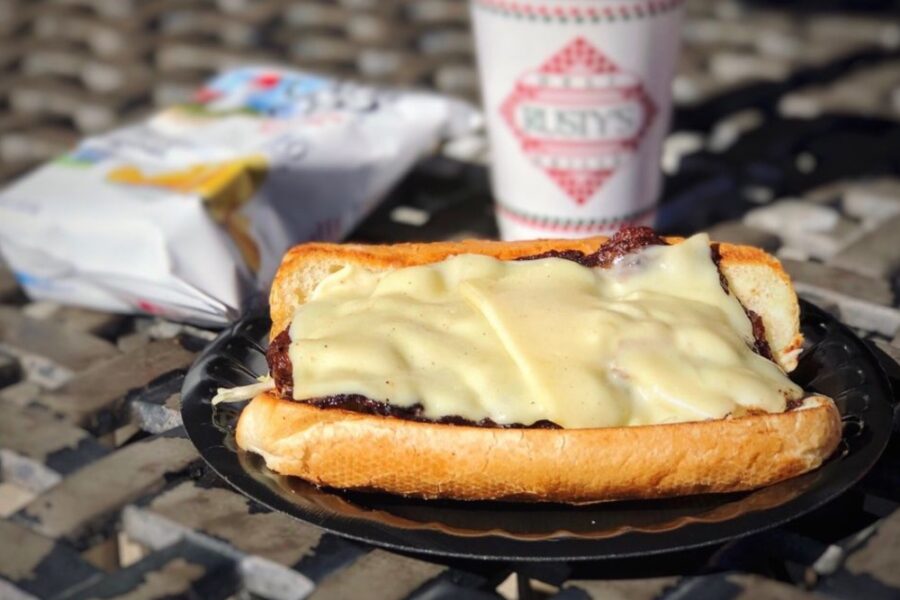 rusty's cheesesteak from Rusty's Deli & Grille in Charlotte