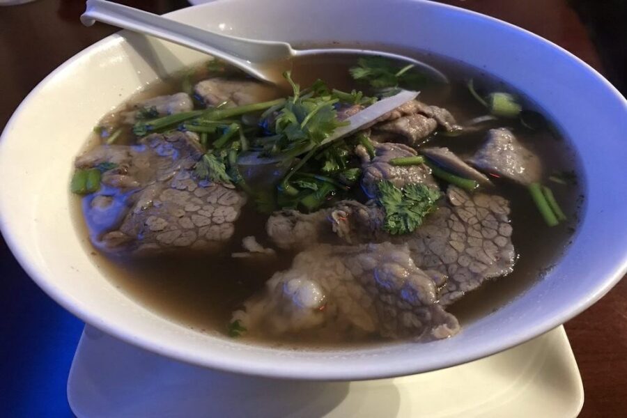 pho from Saigon cafe in Cleveland, OH