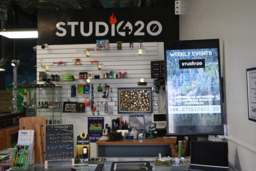Counter at Studio 420 in Denver
