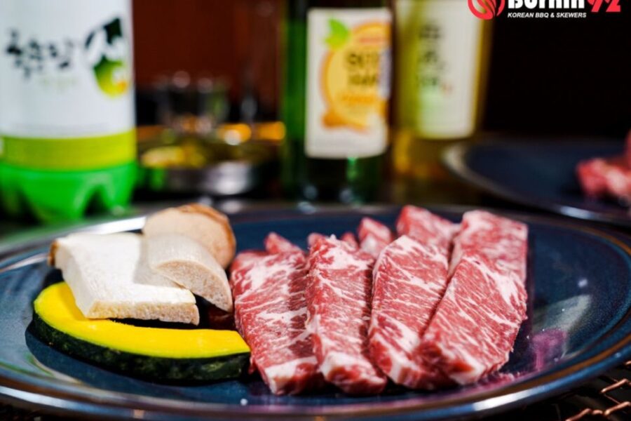 Meat from Burnin92 Korean BBQ & Skewers in Dallas