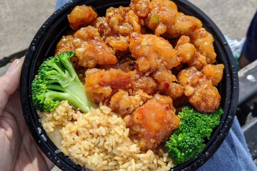 General Tso Chicken from Chopsticks in Charleston