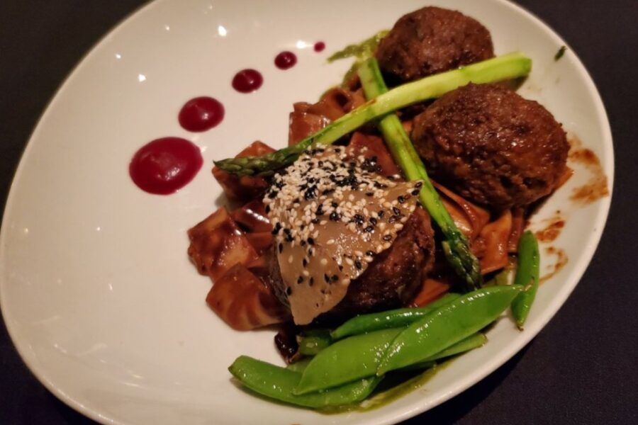 veal & shiitake meatballs from Etch in Nashville