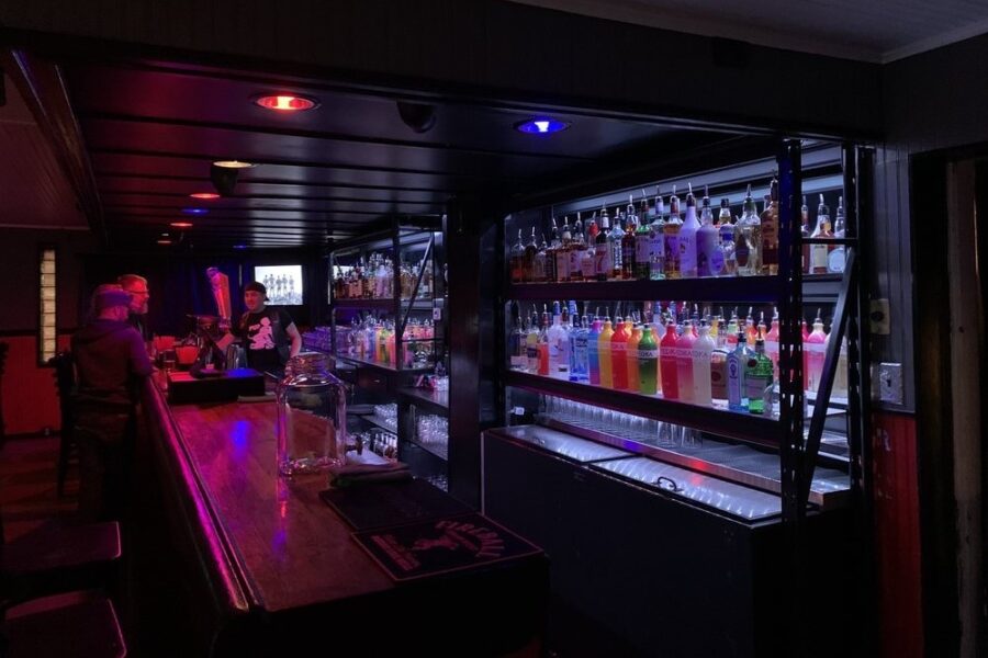 interior bar at Denver eagle in Denver co